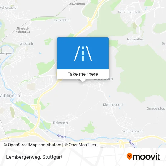 Карта Lembergerweg