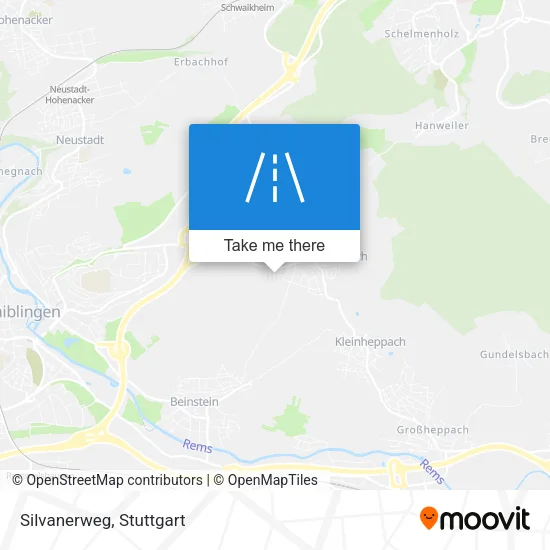 Карта Silvanerweg