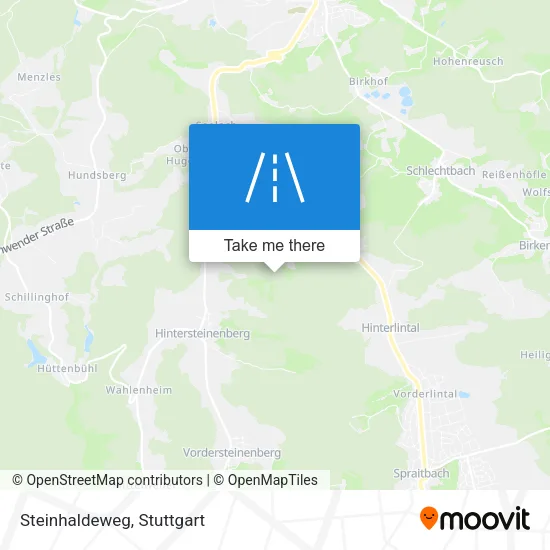 Карта Steinhaldeweg