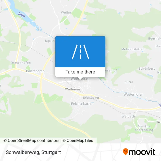 Карта Schwalbenweg
