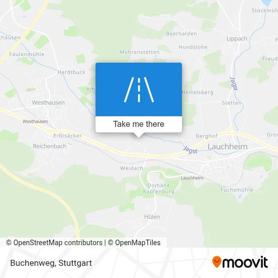 Buchenweg map