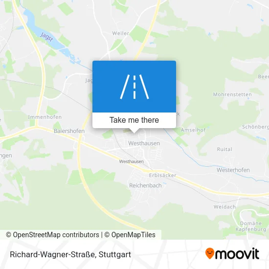 Карта Richard-Wagner-Straße