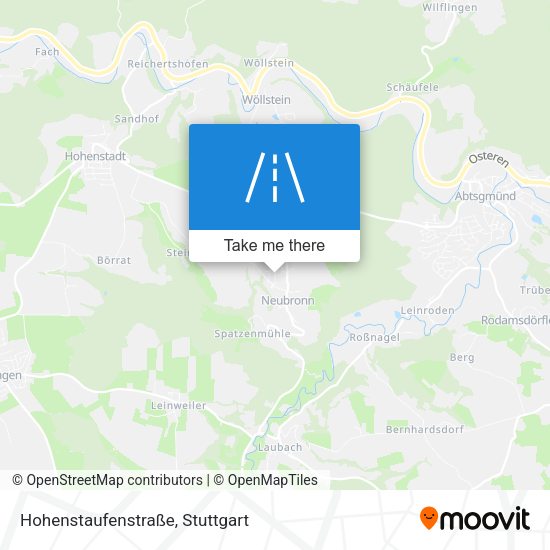 Hohenstaufenstraße map