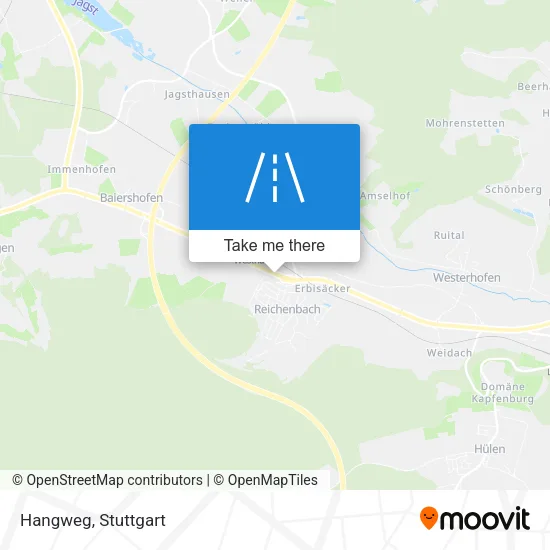 Hangweg map