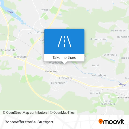 Карта Bonhoefferstraße