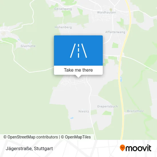 Карта Jägerstraße