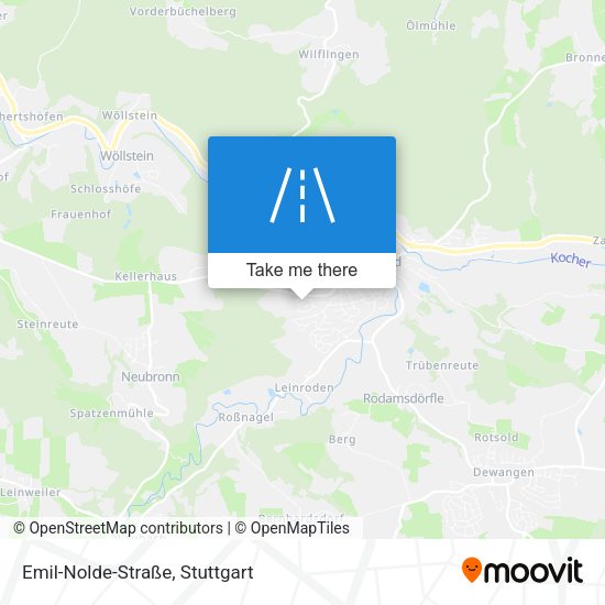Emil-Nolde-Straße map