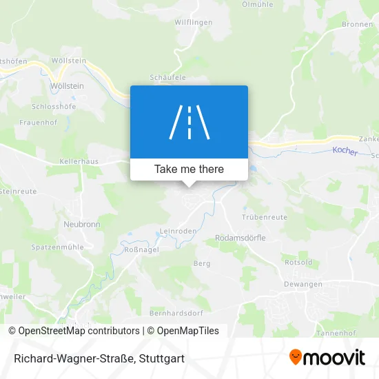 Карта Richard-Wagner-Straße