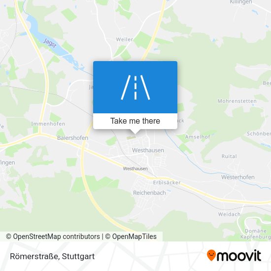 Römerstraße map