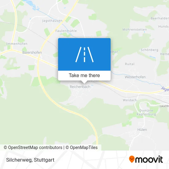 Карта Silcherweg