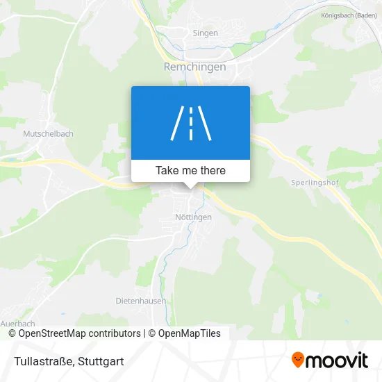 Карта Tullastraße