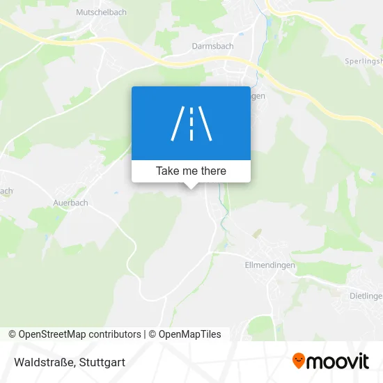 Карта Waldstraße