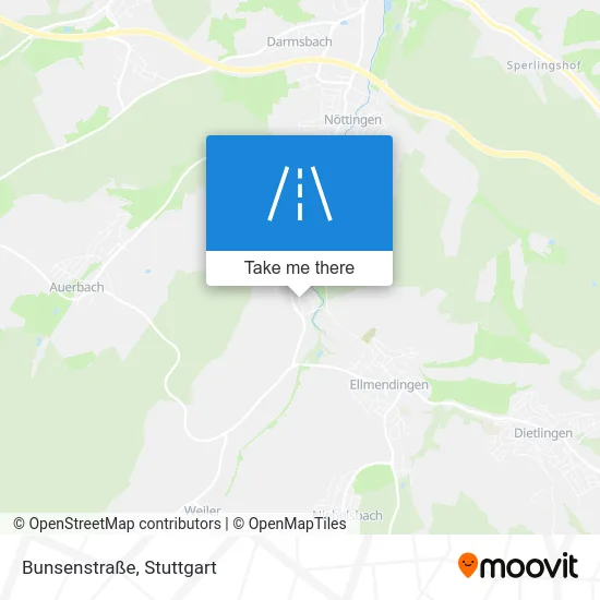 Карта Bunsenstraße