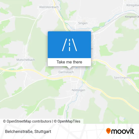 Карта Belchenstraße