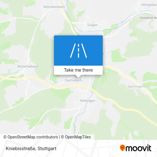 Kniebisstraße map