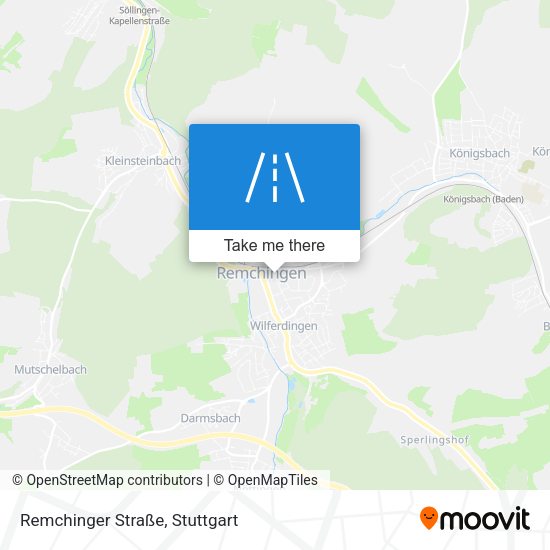 Remchinger Straße map