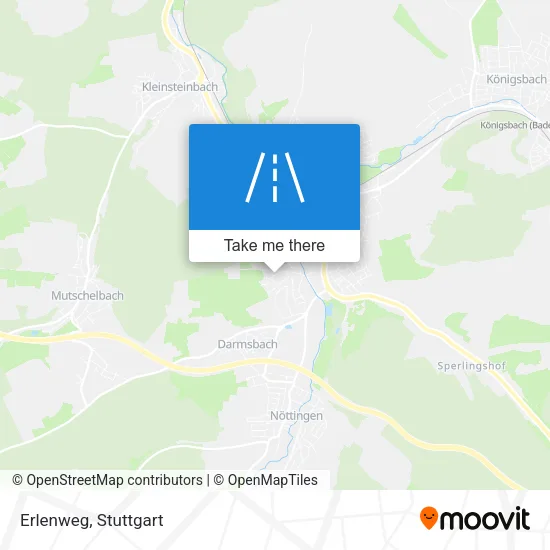 Карта Erlenweg