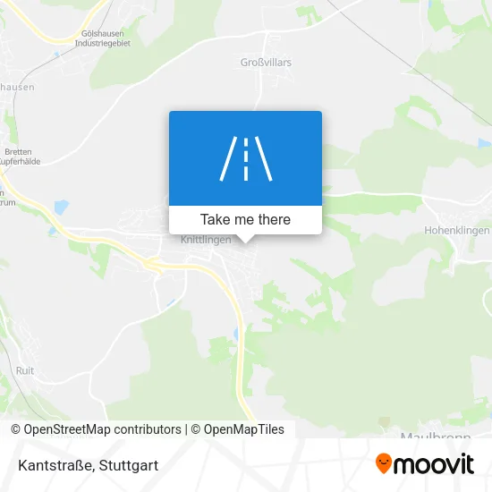 Карта Kantstraße