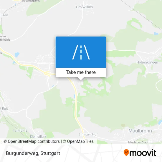 Карта Burgunderweg