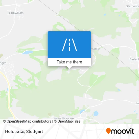 Карта Hofstraße
