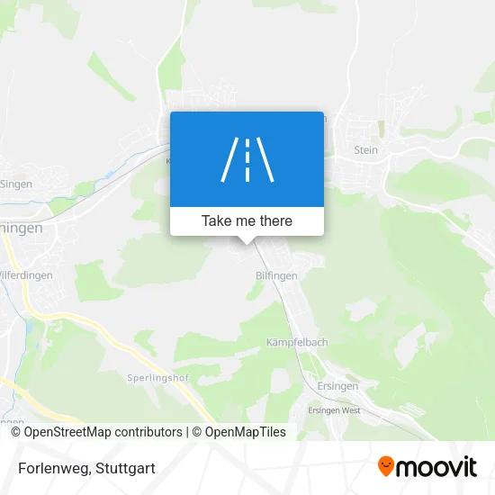 Карта Forlenweg