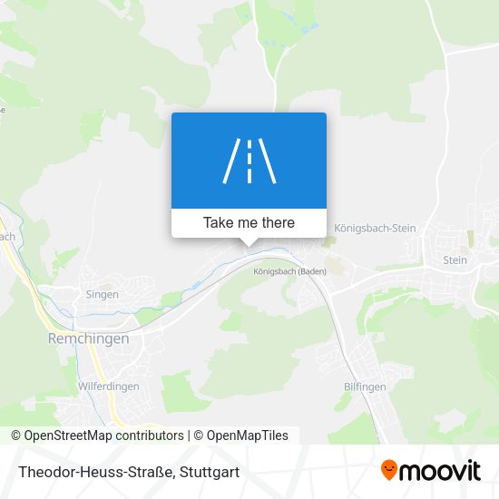 Theodor-Heuss-Straße map