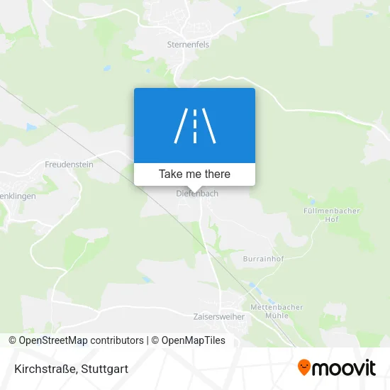 Карта Kirchstraße