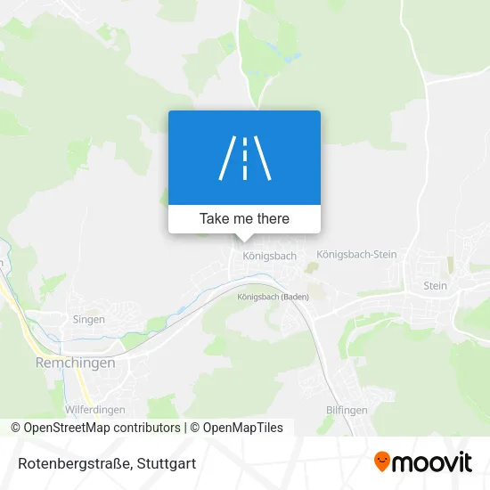 Карта Rotenbergstraße