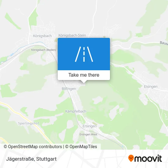 Карта Jägerstraße