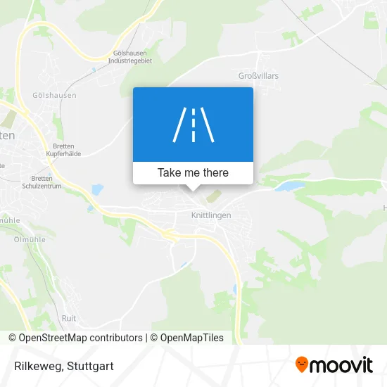 Карта Rilkeweg