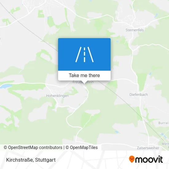 Карта Kirchstraße