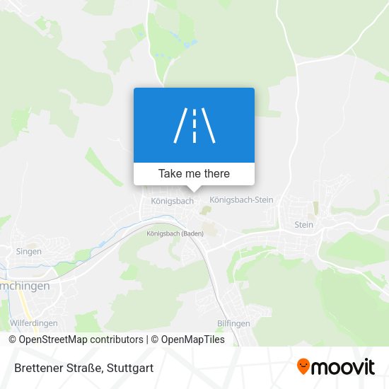Brettener Straße map