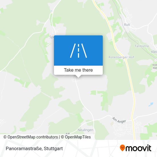 Panoramastraße map
