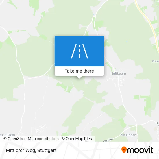 Карта Mittlerer Weg