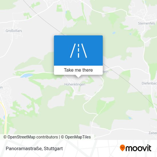 Panoramastraße map