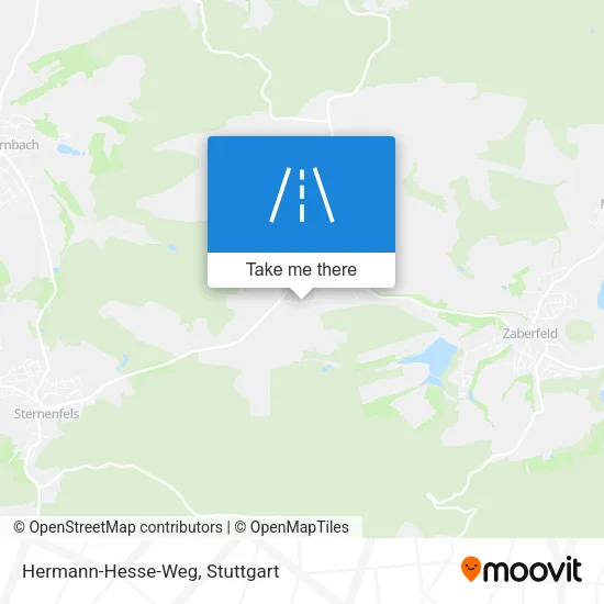 Карта Hermann-Hesse-Weg