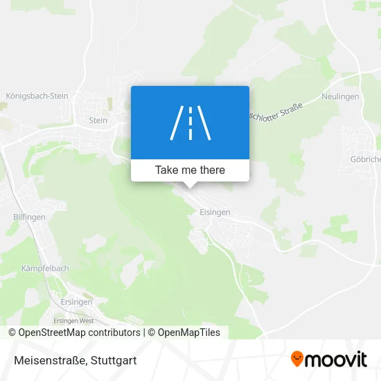 Карта Meisenstraße