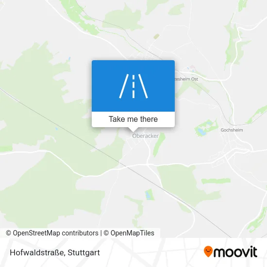 Карта Hofwaldstraße