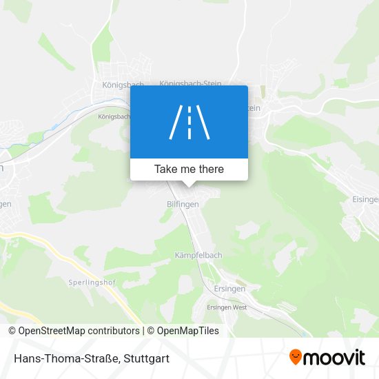 Hans-Thoma-Straße map