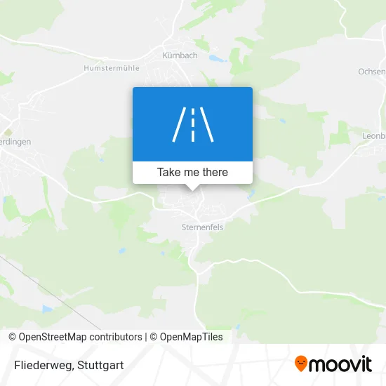 Карта Fliederweg