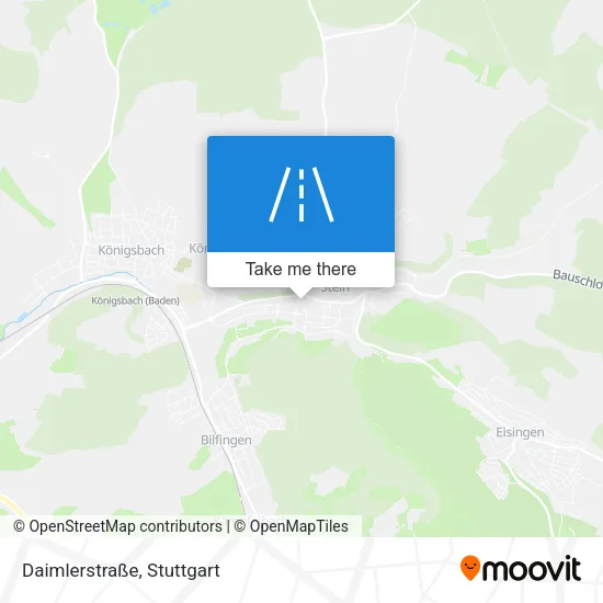 Карта Daimlerstraße