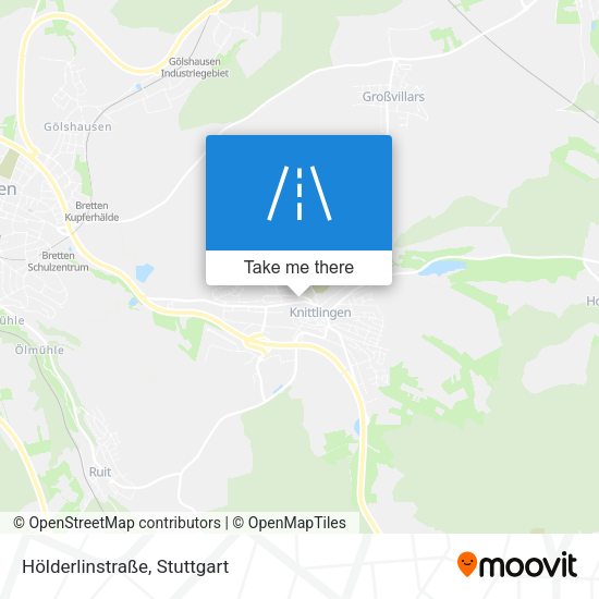 Hölderlinstraße map