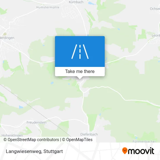 Карта Langwiesenweg