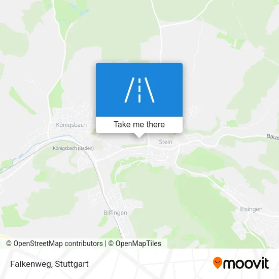 Карта Falkenweg