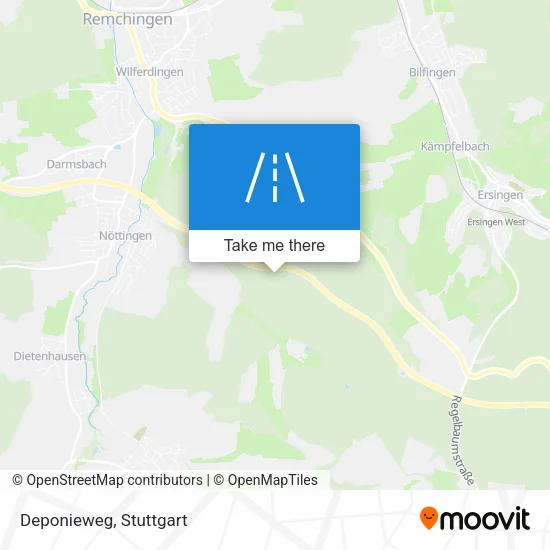 Карта Deponieweg