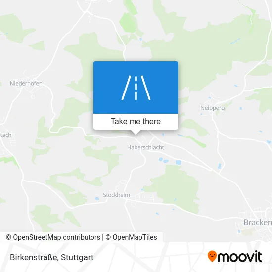 Карта Birkenstraße