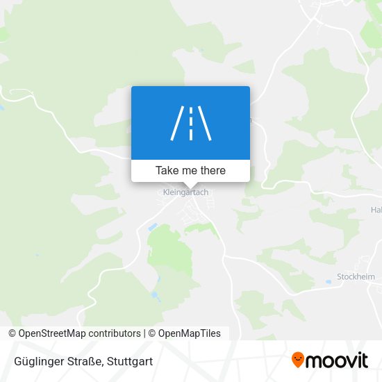Güglinger Straße map
