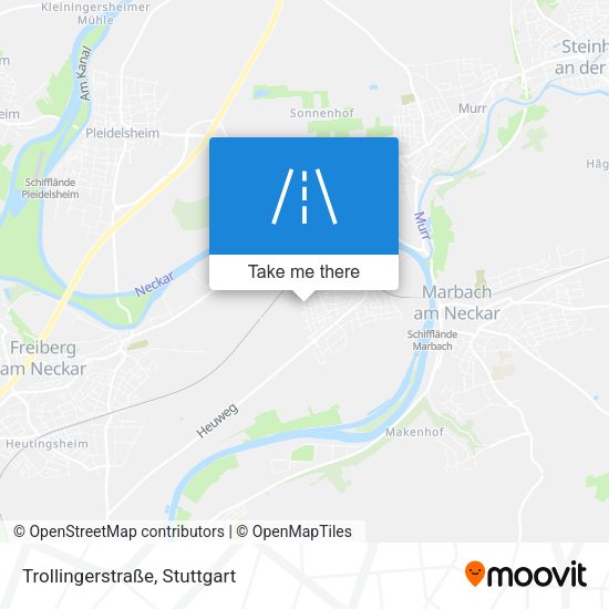 Trollingerstraße map