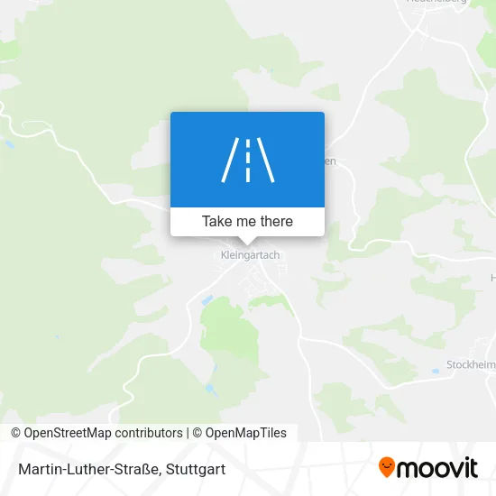 Карта Martin-Luther-Straße