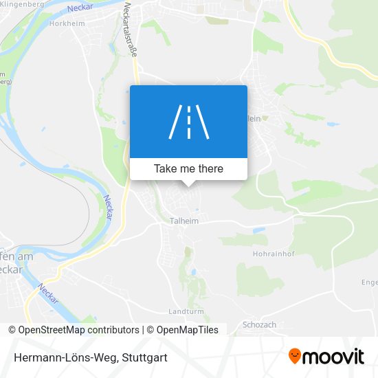 Hermann-Löns-Weg map